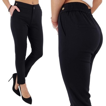 #ЭЛЕГАНТНЫЕ ЖЕНСКИЕ БРЮКИ - Резинка 7/8 - ФРЕЗИЯ#