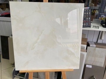 Płytka Poler gres 60x60 Onyx Beige Lux
