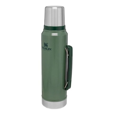 Butelka termiczna Stanley Classic Legendary Hammertone Green, 1 l