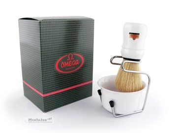 Бритвенный набор Omega белый 49.18 Бритвенный набор (3-в-1)