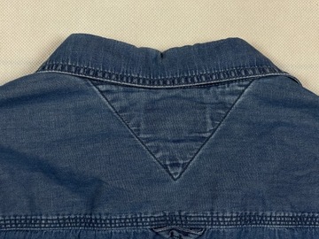 Tommy Hilfiger Denim Koszula Jeans Logo Unikat M L