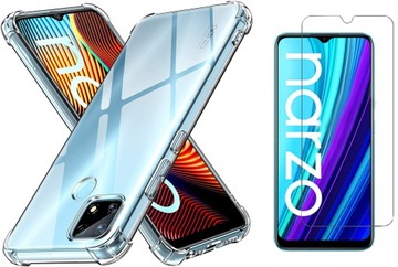 Pancerne Etui A-SHOCK do Realme Narzo 30A + SZKŁO