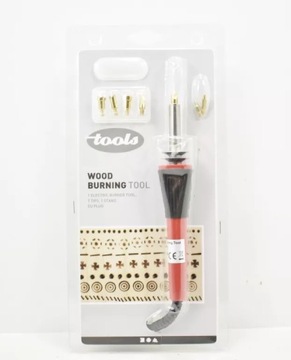 NARZĘDZIE DO PIROGRAFII Z 7 KOŃCÓWKAMI TOOLS CREOTIME