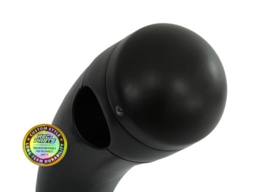 Подставки под руль дюймовые черные ручки Высота крепления на 18 см выше на 9 см