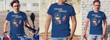 KOSZULKA T-SHIRT CAPTAIN AMERICA MARVEL 3XL JAKOŚĆ