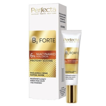 Perfecta B3 Forte Krem pod oczy z 6% Niacynamidem 15ml