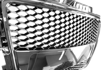 AUDI A3 8P FACELIFT 08-12 PŘEDNÍ MŘÍŽKA MASKA RS LOOK VYSOKÝ LESK