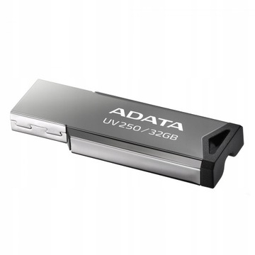 Pendrive ADATA UV250 32 GB USB 2.0 srebrny