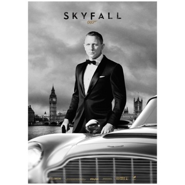 Plakat Skyfall James Bond 007 Daniel Craig