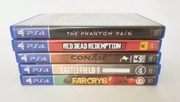 НАБОР ИЗ 5 ИГР ДЛЯ PS4