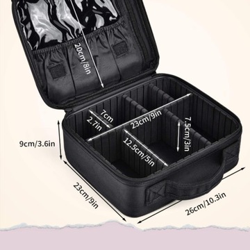 Cosmetics Trunk Organizer Case Bustic Sag