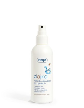 ZIAJKA MLECZKO DLA DZIECI PO OPALANIU/SPRAY