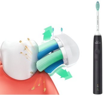 2 зубные щетки PHILIPS SONICARE SONIC ДЛЯ ДВУХ РОЗОВЫЙ ЧЕРНЫЙ