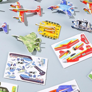 10 тематических 3D-пазлов, развивающих когнитивные навыки.