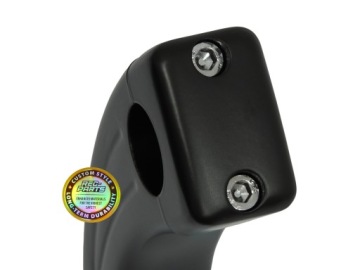 Подставки под руль дюймовые черные ручки Высота крепления на 17 см выше на 9 см