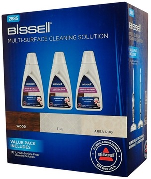 3x жидкость для коврового покрытия 3 л для Bissell CrossWave