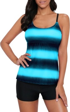 ЖЕНСКИЙ КУПАЛЬНИК-ТАКИНИ ДЛЯ ПОХУДЕНИЯ ИЗ 2-Х ЧАСТЕЙ DURIO XXXL