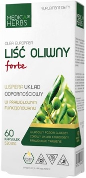 Medica Herbs LIŚĆ OLIWNY EXTRAKT oliwka ODPORNOŚĆ Trawienie Układ krążenia