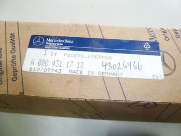 РАЗЪЕМ ПРУЖИНЫ MERCEDES A0004311718 4333060030