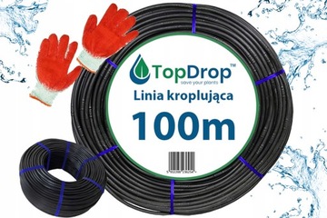 WĄŻ pocący nawadniający 2l/h LINIA KROPLUJĄCA DO NAWADNIANIA UPRAW 100m