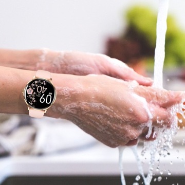 ЖЕНСКИЕ СМАРТ-ЧАСЫ С ФУНКЦИЕЙ ВЫЗОВА СПОРТИВНОЕ МЕНЮ ИЗМЕРЕНИЯ ЧСС PL SMART WATCH