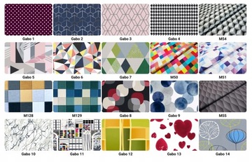 Пуф, подставка для ног, сиденье Ari Print Family Meble