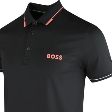 HUGO BOSS męska koszulka polo BLACK PRO 2024 NOWOŚĆ roz.M