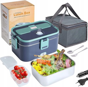 LUNCHBOX ELEKTRYCZNY PODGRZEWACZ JEDZENIA POJEMNIK
