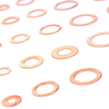 МЕДНЫЕ ШАЙБЫ НАБОР медных УПЛОТНЕНИЙ 580 шт.