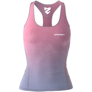 DAMSKI TANK TOP BOKSERKA FITNESS SIŁOWNIA SMMASH