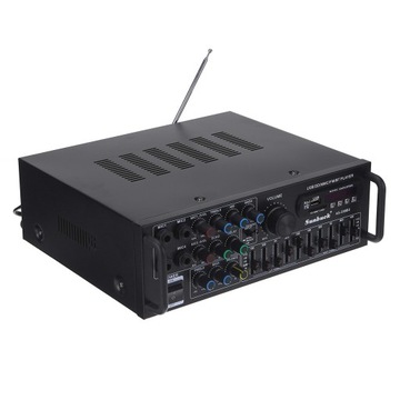 УСИЛИТЕЛЬ СТЕРЕО УСИЛИТЕЛЬ РАДИО MP3 BLUETOOTH 1200 Вт