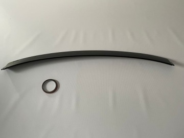 Спойлер-элерон заднего стекла/крыши/козырька BMW E90, черный глянцевый