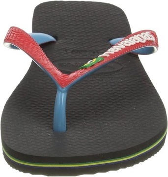 Havaianas Brasil Mix, Klapki i japonki unisex - Dorosły, Czarny/Czerwony (R