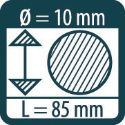 Маркер Pica 990-40 красный восковой маркер