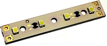 Linijka, pasek 4 Top LED kolor: biały 1.9cd