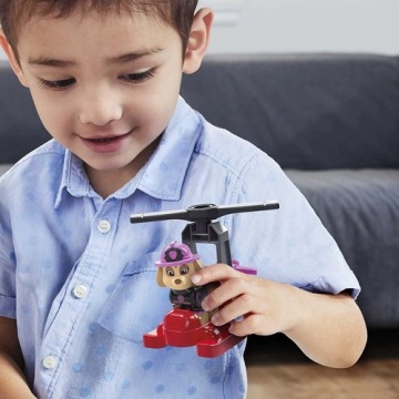 БЛОКИ PAW PATROL 2 В 1 БАЗА ПОЖАРНОЙ ТЕХНИКИ МЕГА БЛОК