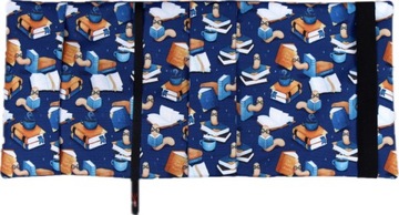 Bookworm Navy футляр, пеленка, обложка для книги