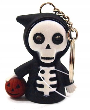 BRELOK BRELOCZEK ŚMIERĆ Z DŹWIĘKIEM HALLOWEEN