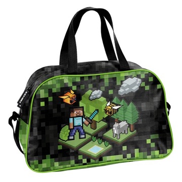 TORBA SPORTOWA na basen MINECRAFT PIXEL