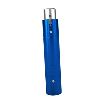 Dynamiczny wzmacniacz mikrofonowy Plug and Play Przedwzmacniacz mikrofonowy w kolorze niebieskim