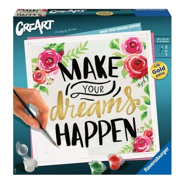 Ravensburger CreArt Make your dreams happen