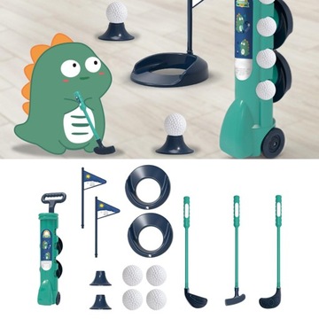 Детский гольф-набор с клюшкой для гольфа, клюшками для гольфа,
