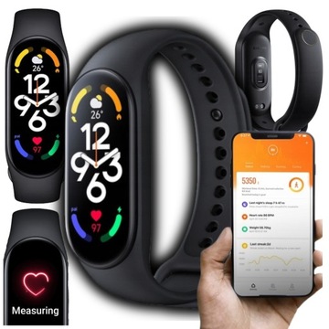 ZEGREK SMARTBAND XIAOMI INTELIGENTNY OPASKA SMARTWATCH WODOODPORNY BATERIA