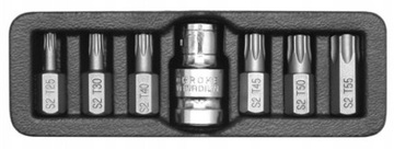 YATO — НАКОНЕЧНИКИ ОТВЕРТКИ TORX — 7 ЭЛЕМЕНТОВ.