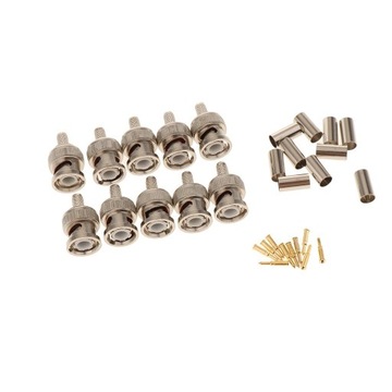 2x переходника BNC на профессиональный BNC (10 шт.)