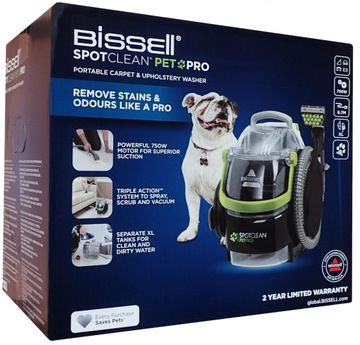 Odkurzacz piorący Bissell 15585 SpotClean Pet Pro