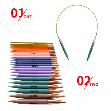 1 набор спиц Круглый