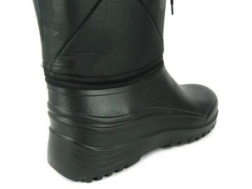 ŚNIEGOWCE KALOSZE OCIEPLANE KOZAKI MĘSKIE KOLMAX 042 CIEPŁE PIANKA PL 40