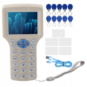 DUPLIKATOR CZYTNIK 125KHZ RFID PROGRAMATOR