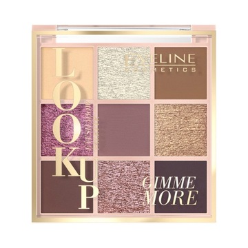 EVELINE LOOK UP PALETA CIENI D/POWIEK GIMME MORE 9SZT